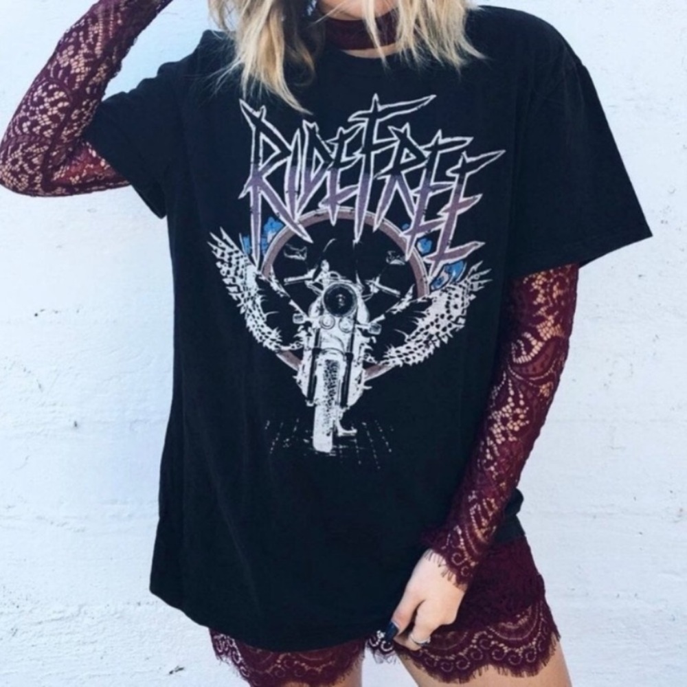 LF RIDE FREE VINTAGE INSPIRED TEE